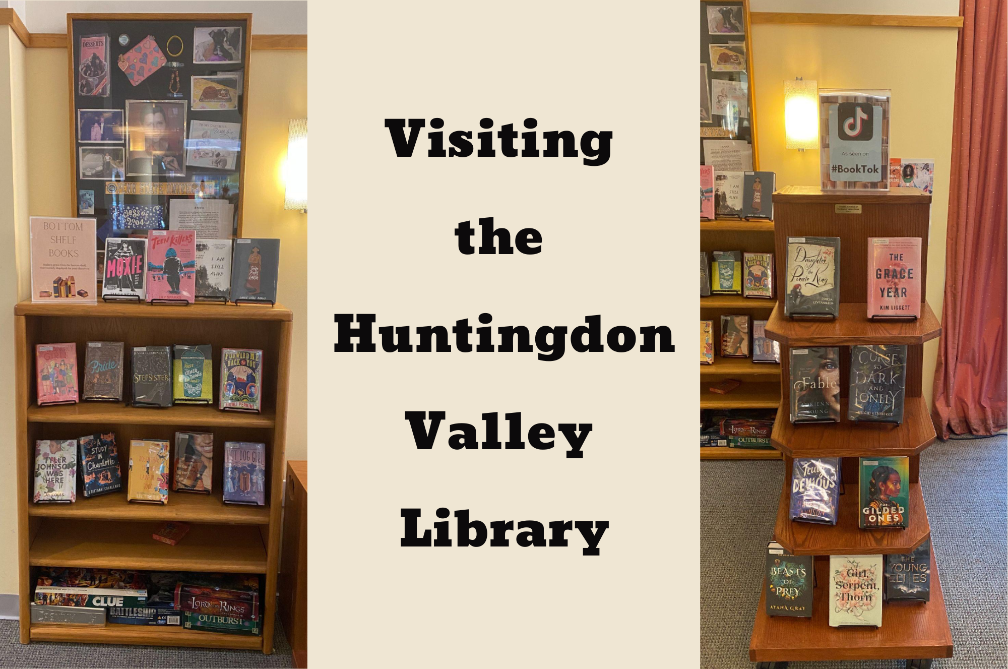 Visiting the Huntingdon Valley Library